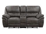 Proctor Gray Power Double Reclining Loveseat - Ornate Home
