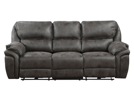 Proctor Gray Power Double Reclining Sofa - Ornate Home