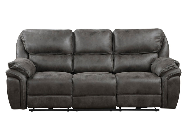 Proctor Gray Power Double Reclining Sofa - Ornate Home