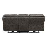 Proctor Gray Power Double Reclining Sofa - Ornate Home
