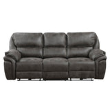 Proctor Gray Power Double Reclining Sofa - Ornate Home
