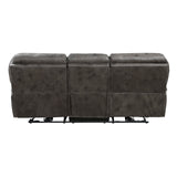 Proctor Gray Power Double Reclining Sofa - Ornate Home
