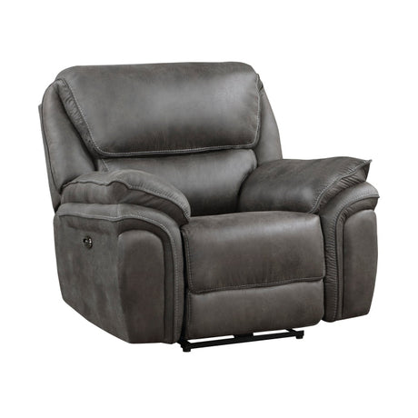 Proctor Gray Power Reclining Chair - Ornate Home