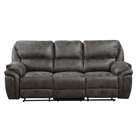 Proctor Gray Reclining Sofa & Loveseat - Ornate Home
