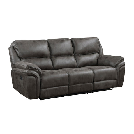 Proctor Gray Reclining Sofa & Loveseat - Ornate Home