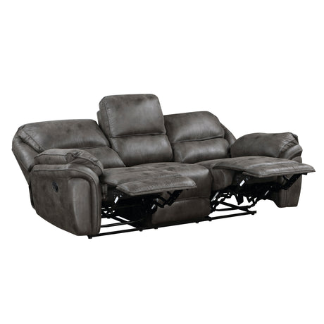 Proctor Gray Reclining Sofa & Loveseat - Ornate Home