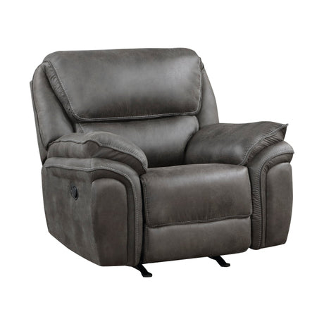 Proctor Gray Rocker Reclining Chair - Ornate Home