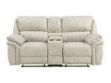 Proctor Sand Double Reclining Loveseat - Ornate Home