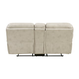 Proctor Sand Double Reclining Loveseat - Ornate Home