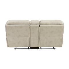 Proctor Sand Double Reclining Loveseat - Ornate Home