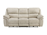 Proctor Sand Power Double Reclining Sofa - Ornate Home