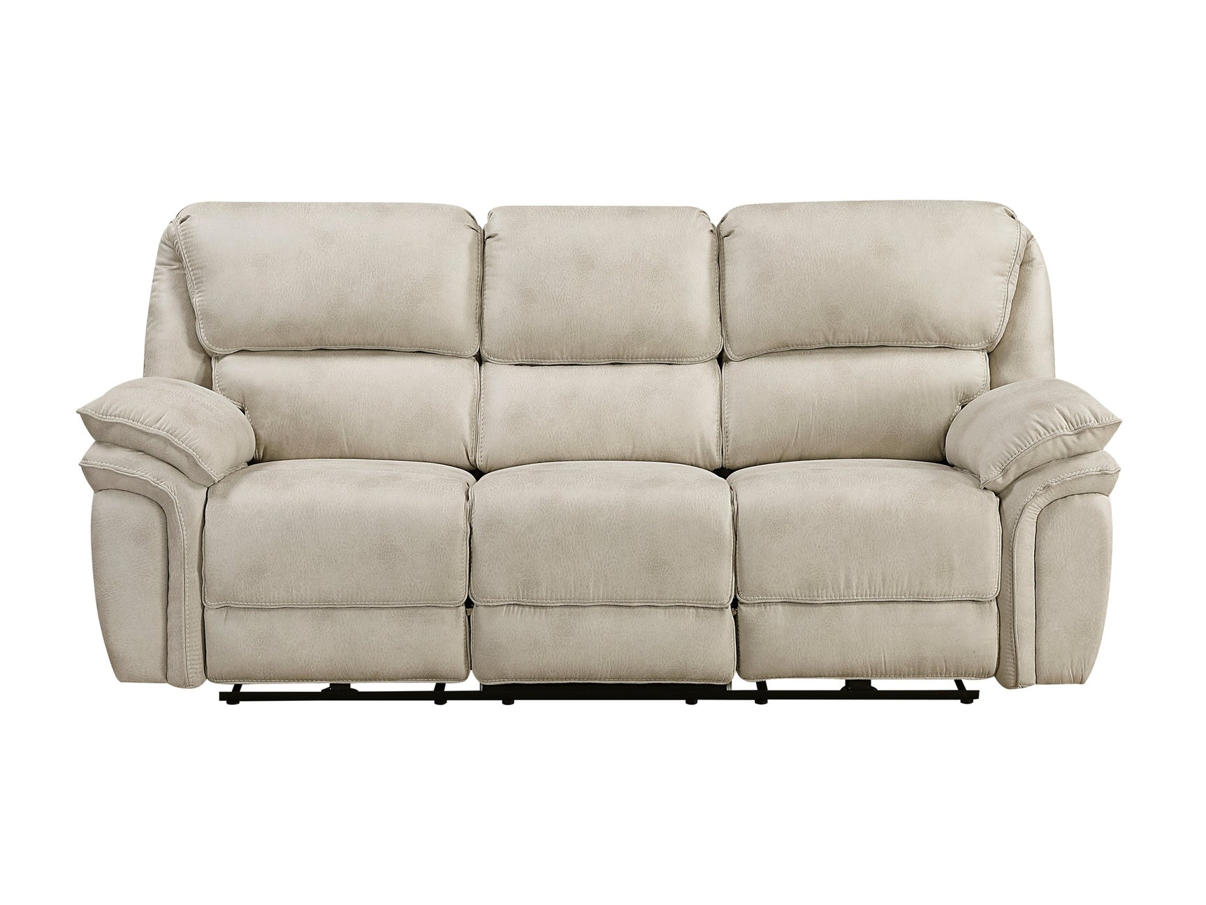 Proctor Sand Power Double Reclining Sofa - Ornate Home
