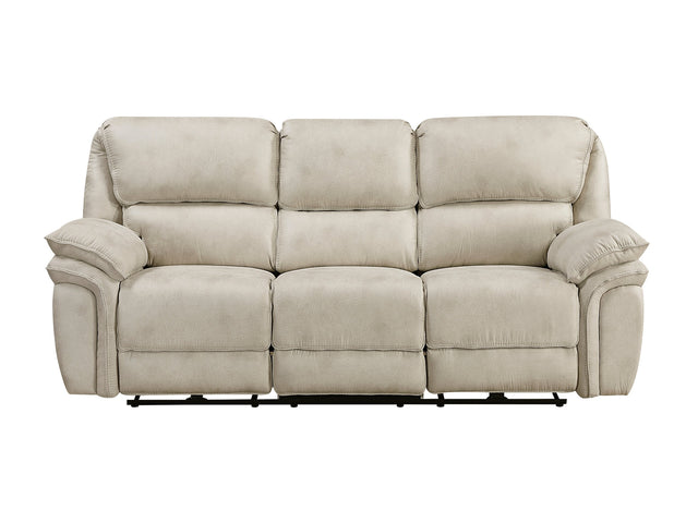 Proctor Sand Power Double Reclining Sofa - Ornate Home