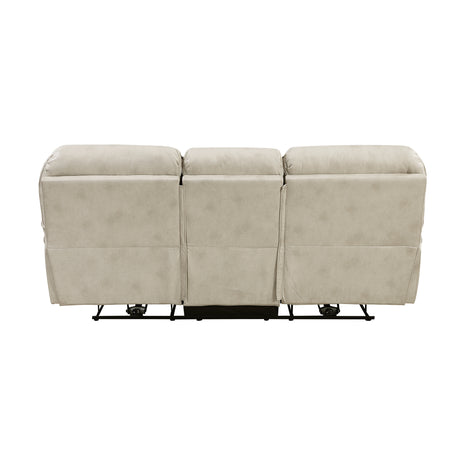 Proctor Sand Power Double Reclining Sofa - Ornate Home