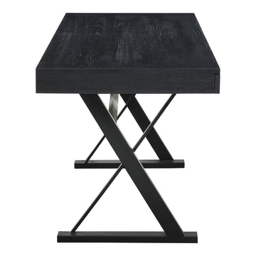 Profecto Black Desk - Ornate Home