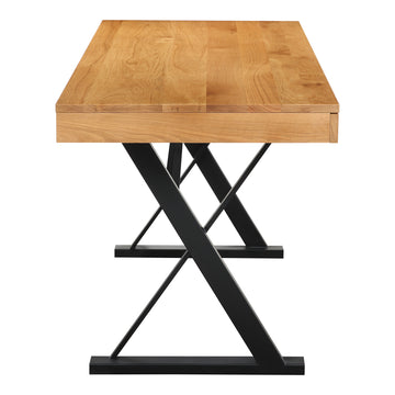 Profecto Natural Oak Desk - Ornate Home