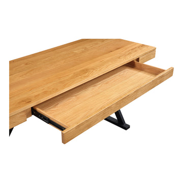 Profecto Natural Oak Desk - Ornate Home