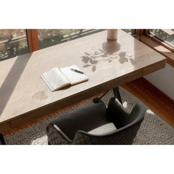 Profecto Natural Oak Desk - Ornate Home