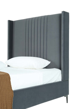 Promenade 48" Bed in Grey - Ornate Home