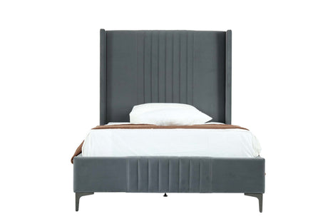 Promenade 48" Bed in Grey - Ornate Home