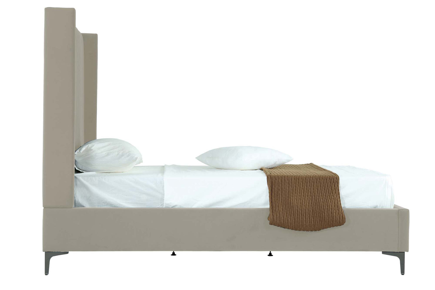 Promenade 48" Bed in Rustic Taupe - Ornate Home