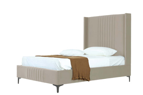 Promenade 48" Bed in Rustic Taupe - Ornate Home