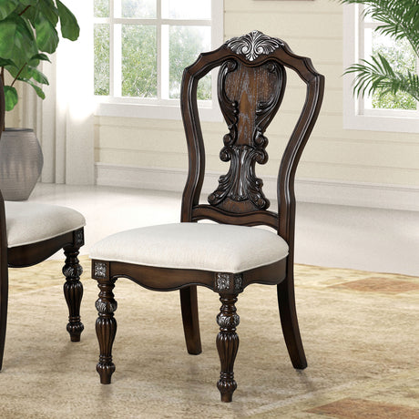 Promenade Dark Brown 7 Piece Dining Set - Ornate Home