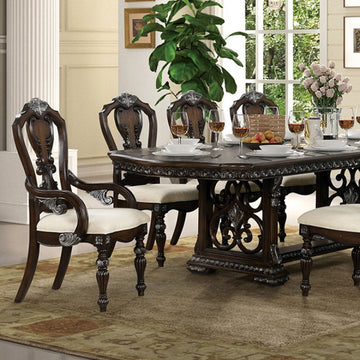 Promenade Dark Brown Dining Table - Ornate Home