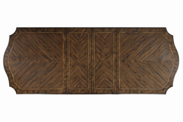 Promenade Dark Brown Dining Table - Ornate Home