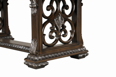 Promenade Dark Brown Dining Table - Ornate Home