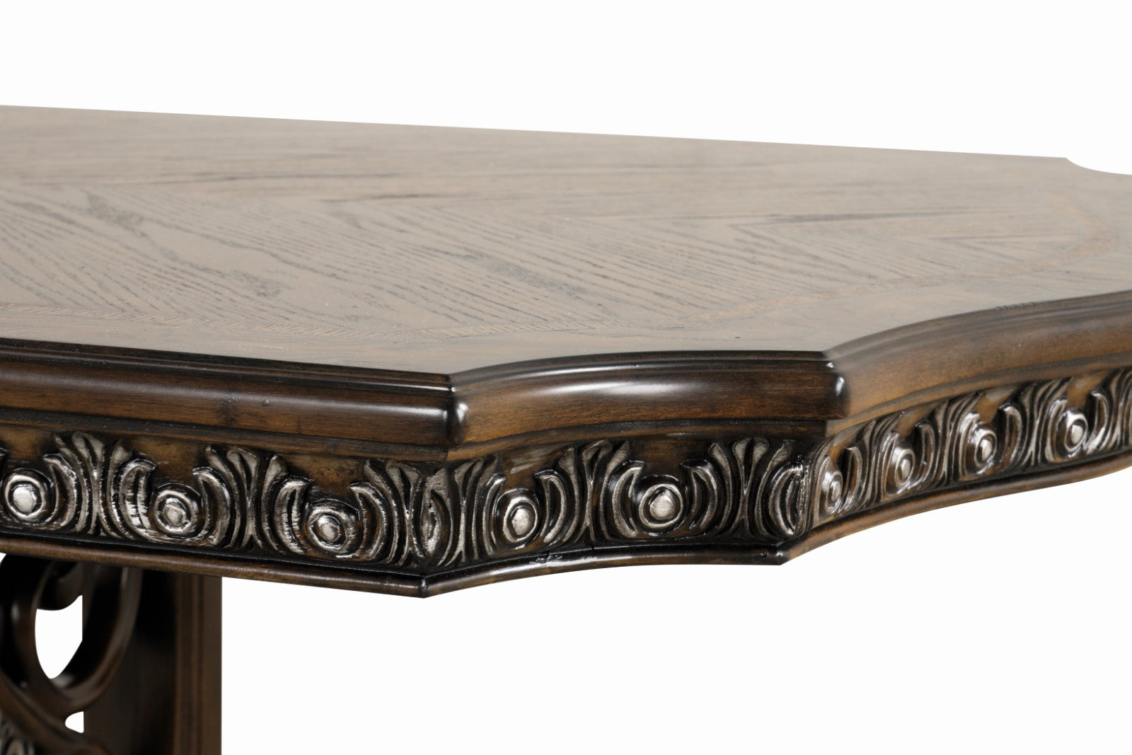 Promenade Dark Brown Dining Table - Ornate Home