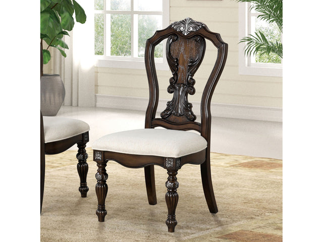 Promenade Dark Brown Side Chair (Set of 2) - Ornate Home