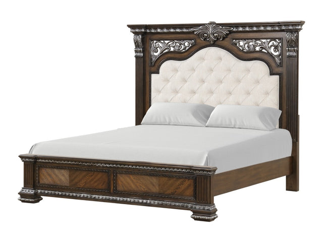 Promenade Espresso Eastern King Bed - Ornate Home