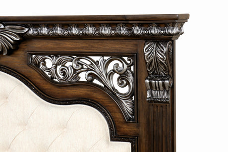 Promenade Espresso Eastern King Bed - Ornate Home