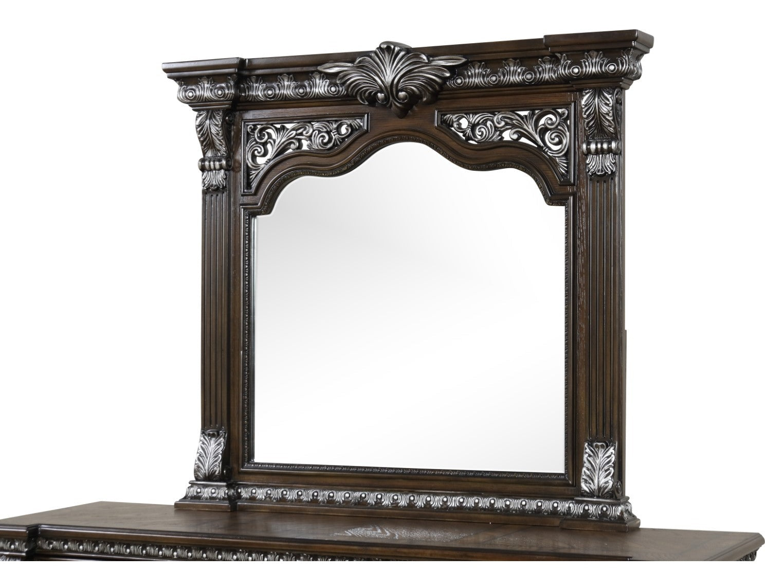 Promenade Espresso Mirror - Ornate Home