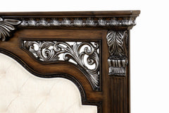 Promenade Espresso Queen 4 Piece Bedroom Set - Ornate Home