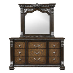 Promenade Espresso Queen 4 Piece Bedroom Set - Ornate Home