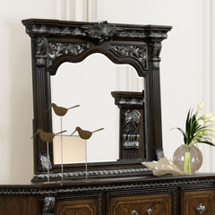 Promenade Espresso Queen 4 Piece Bedroom Set - Ornate Home