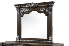 Promenade Espresso Queen 4 Piece Bedroom Set - Ornate Home