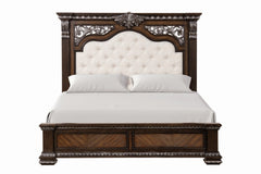 Promenade Espresso Queen 4 Piece Bedroom Set - Ornate Home