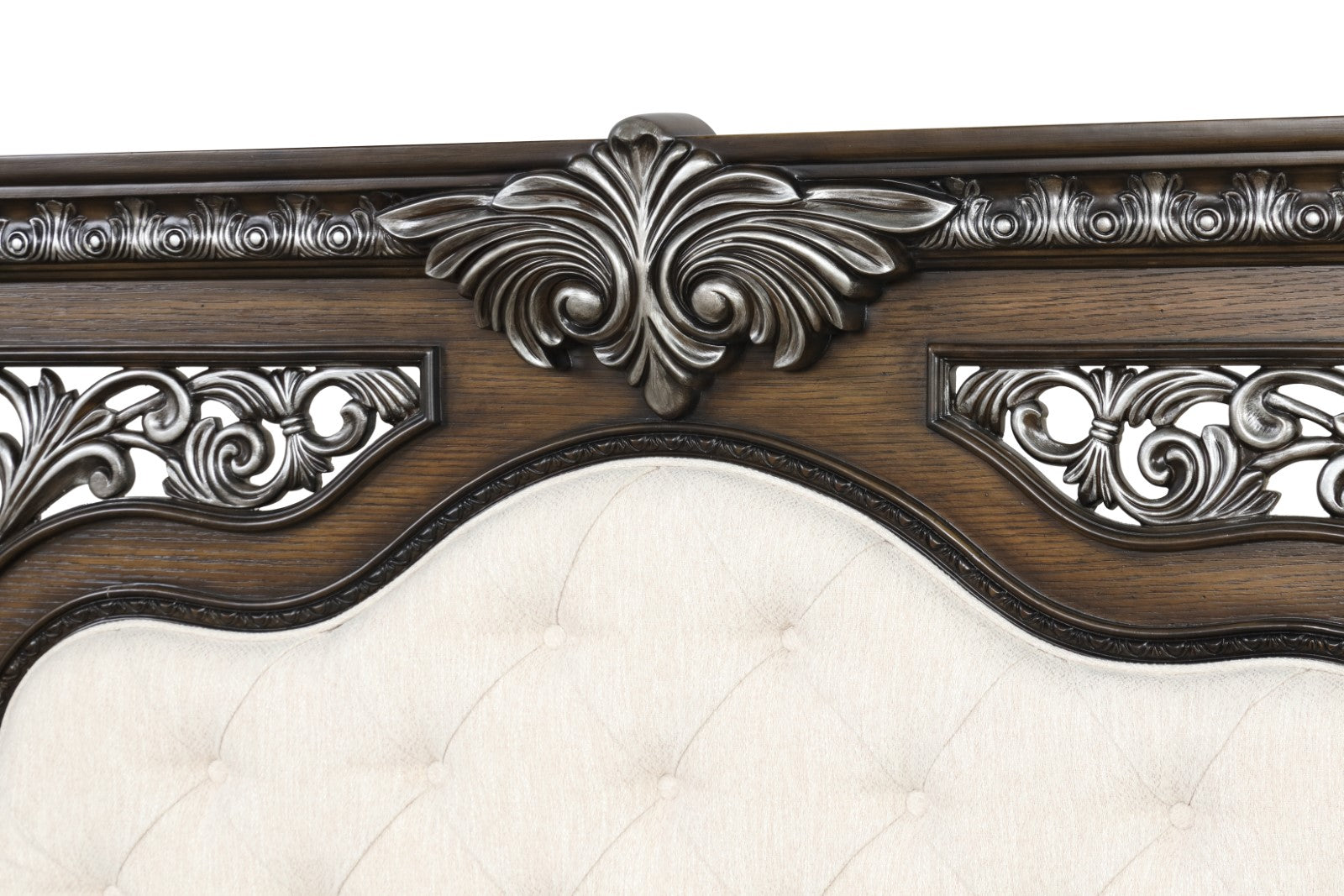 Promenade Espresso Queen 4 Piece Bedroom Set - Ornate Home