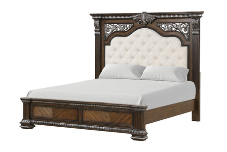 Promenade Espresso Queen 5 Piece Bedroom Set w/2 Nightstands - Ornate Home