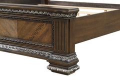 Promenade Espresso Queen 5 Piece Bedroom Set w/2 Nightstands - Ornate Home