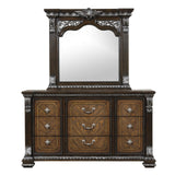 Promenade Espresso Queen 5 Piece Bedroom Set w/Chest - Ornate Home
