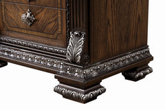 Promenade Espresso Queen 5 Piece Bedroom Set w/Chest - Ornate Home