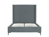 Promenade Full- Size Bed in Grey - Ornate Home