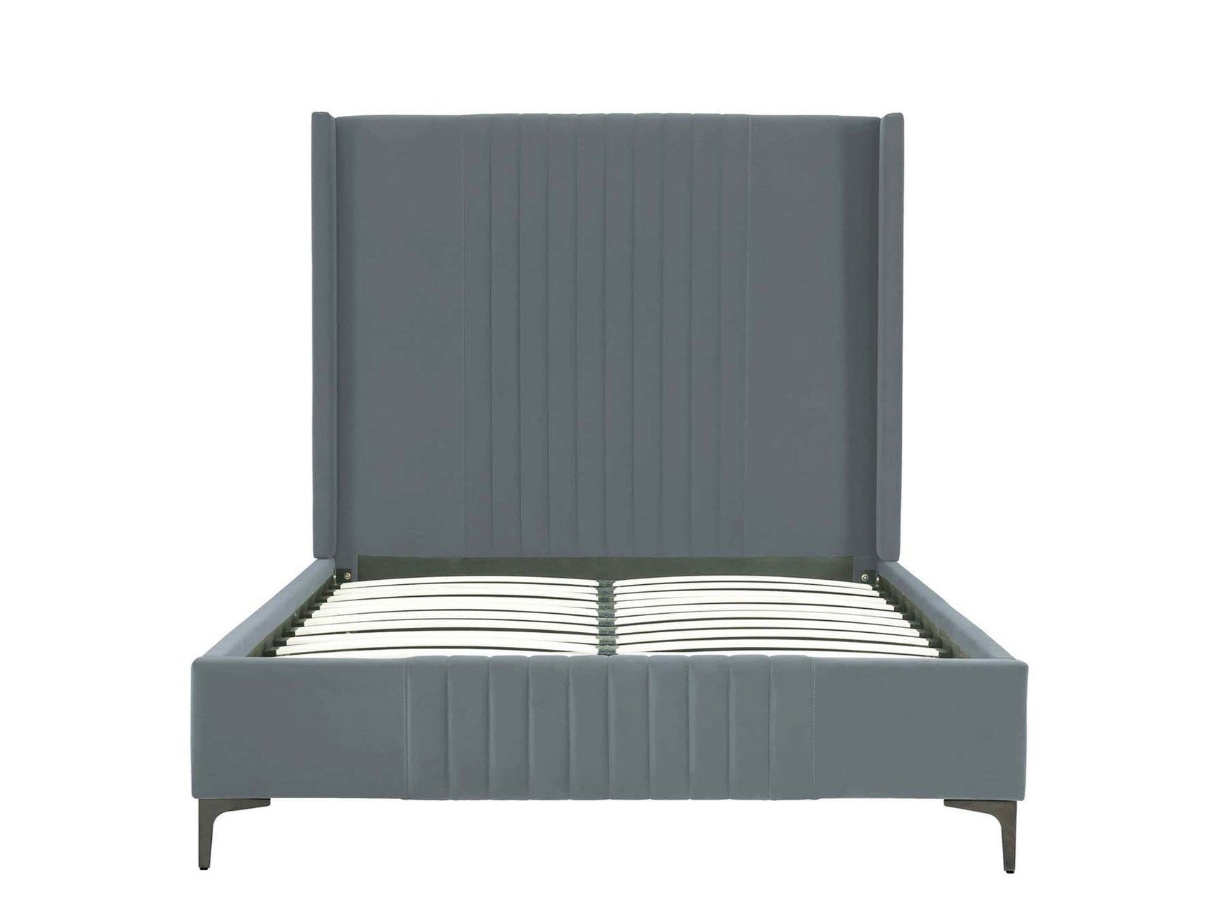 Promenade Full- Size Bed in Grey - Ornate Home