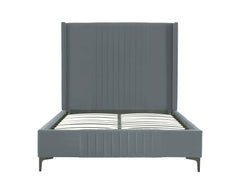 Promenade Full- Size Bed in Grey - Ornate Home