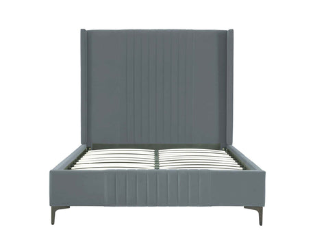 Promenade Full- Size Bed in Grey - Ornate Home