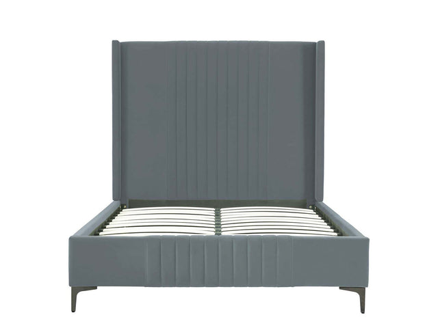 Promenade Full- Size Bed in Grey - Ornate Home